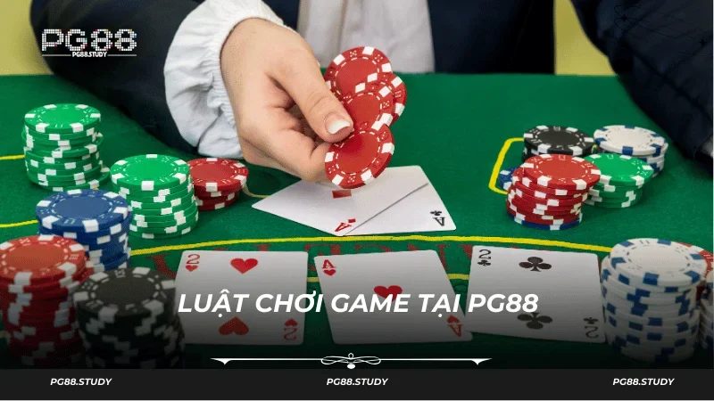 Người chơi muốn rút bài phải tuân theo luật của PG88